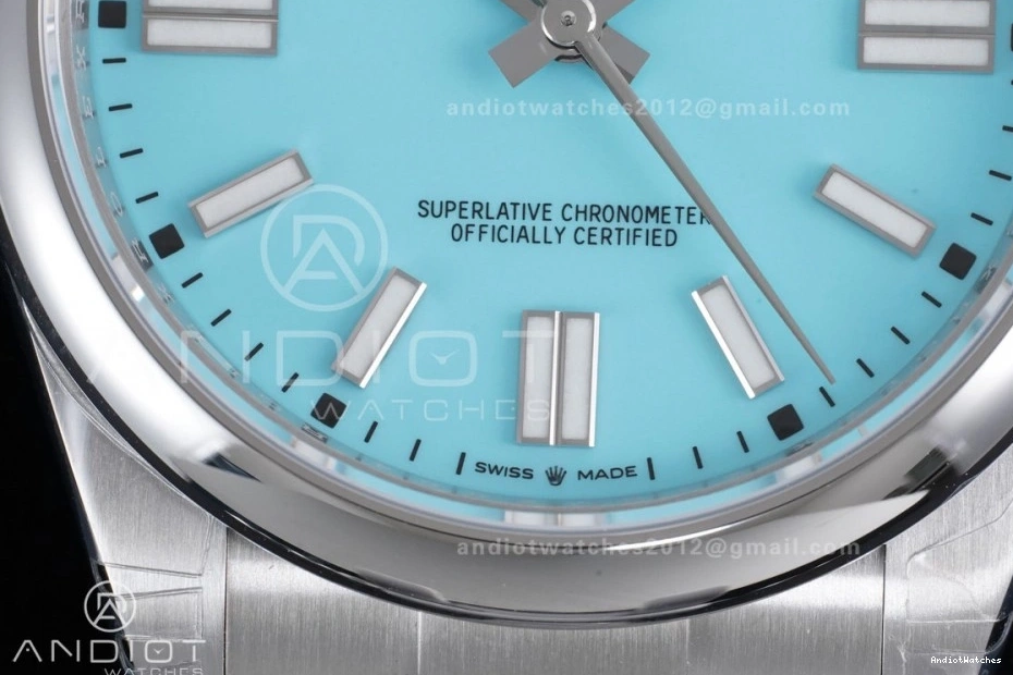 V 904L 1:1 Blue 124300 DD3230 Best Oyster Perpetual VSF 41mm Supportive 947 Dial Edition Steel Tiffany 0808